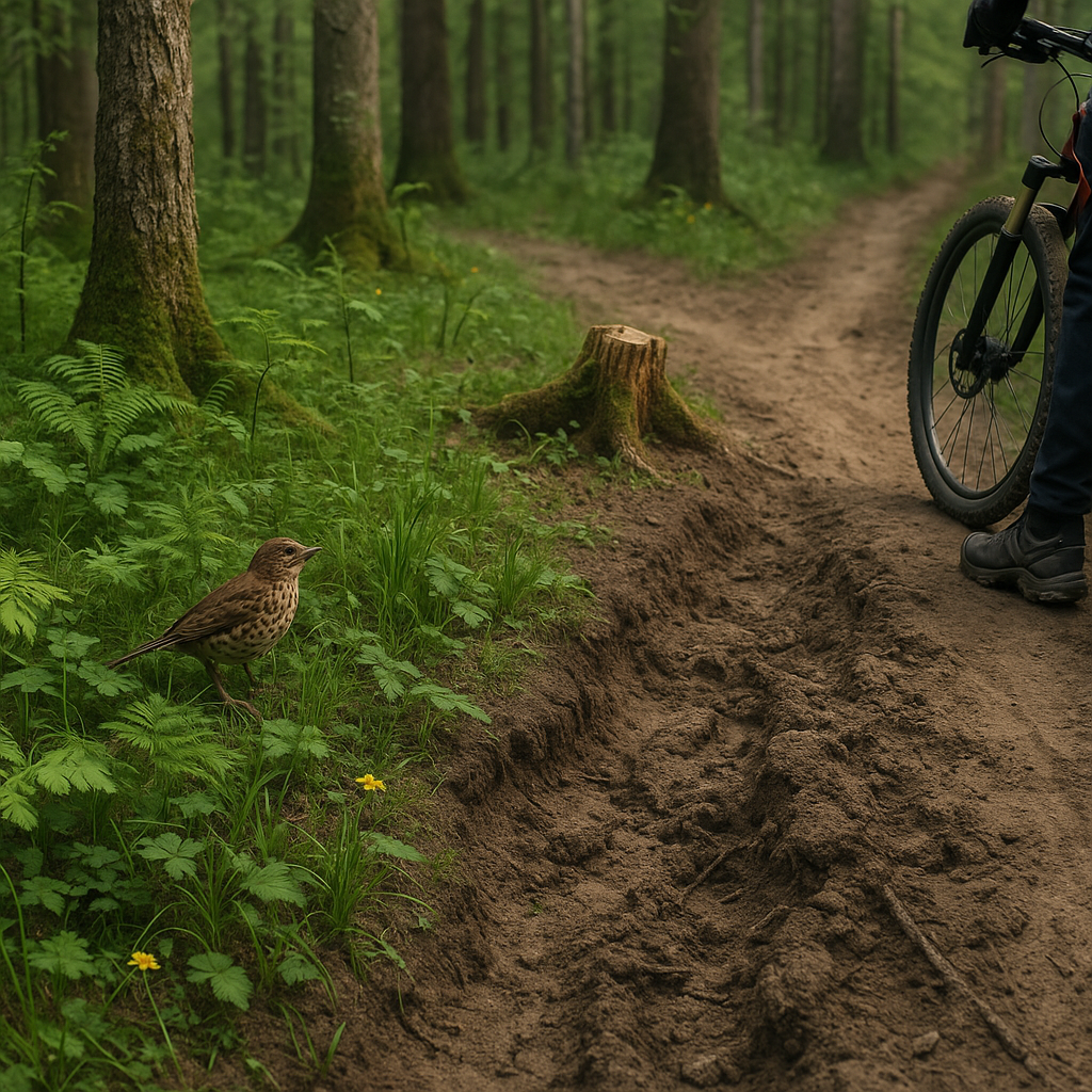 Wpływ turystyki off-trail na las — jakie skutki dla roślin i zwierząt.