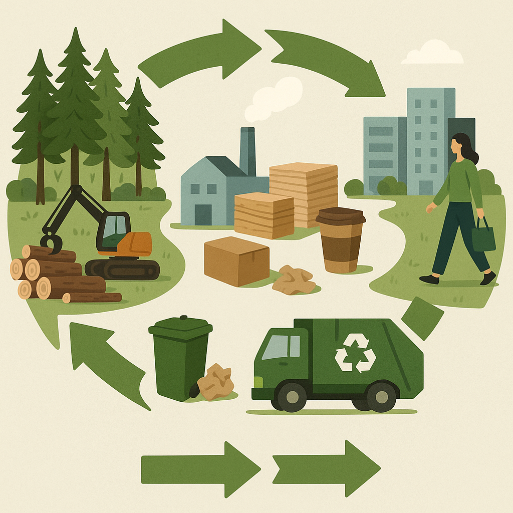 Jak zmienia się rola lasów w gospodarce obiegu zamkniętego.