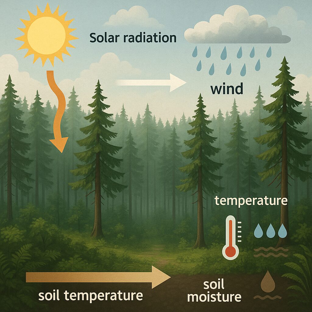 Czynniki klimatyczne lasu