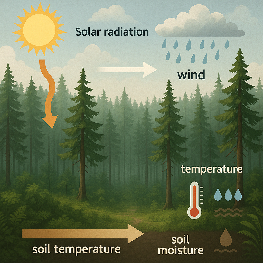 Czynniki klimatyczne lasu