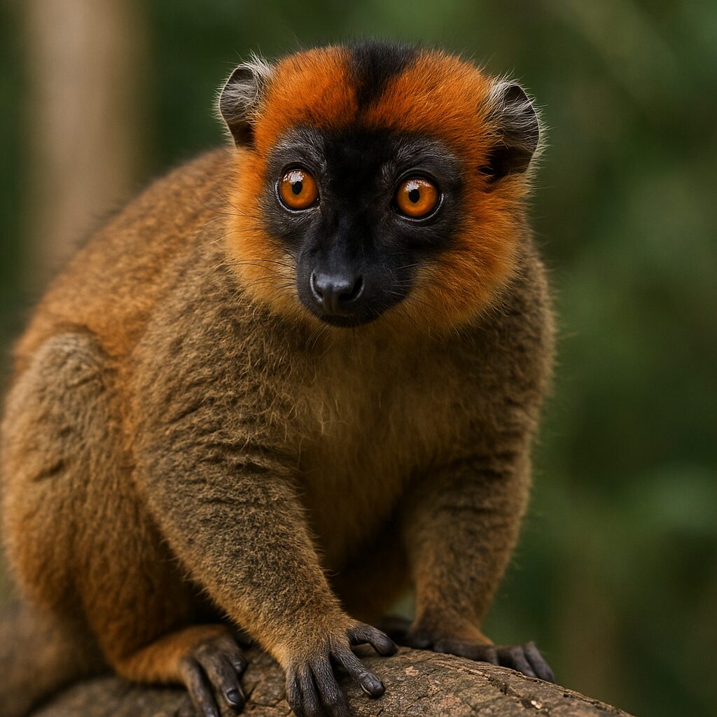 Lemur rdzawolicy – Eulemur rufus