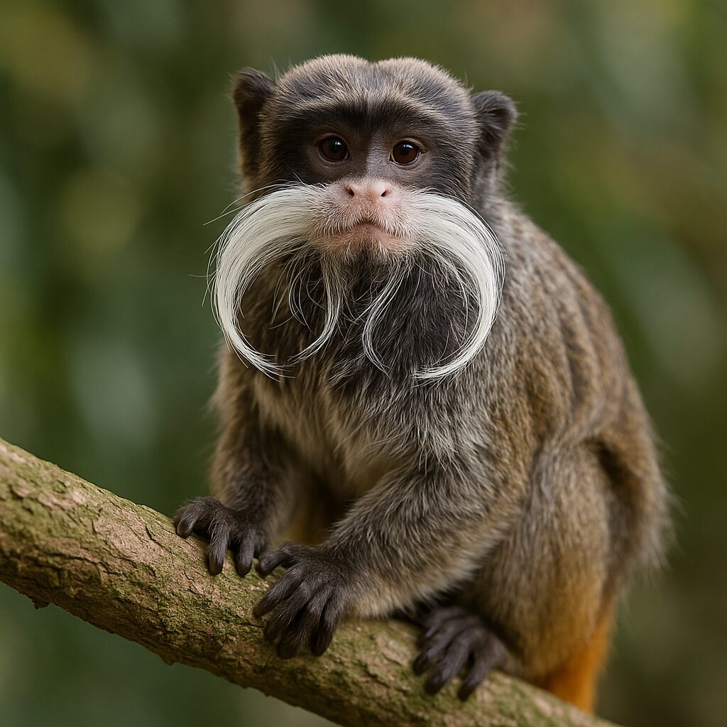 Tamarzyn cesarski – Saguinus imperator