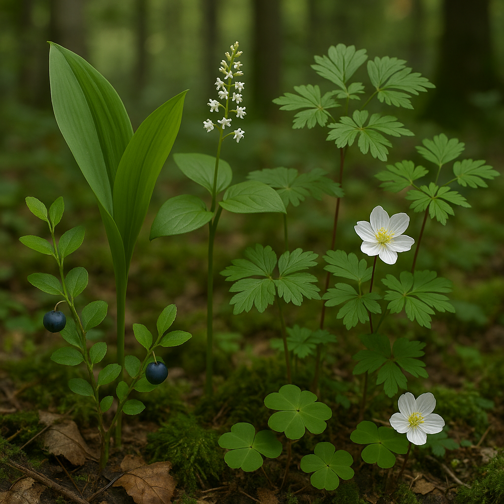 Jakie rośliny podszytu są wskaźnikiem stanu siedliska.