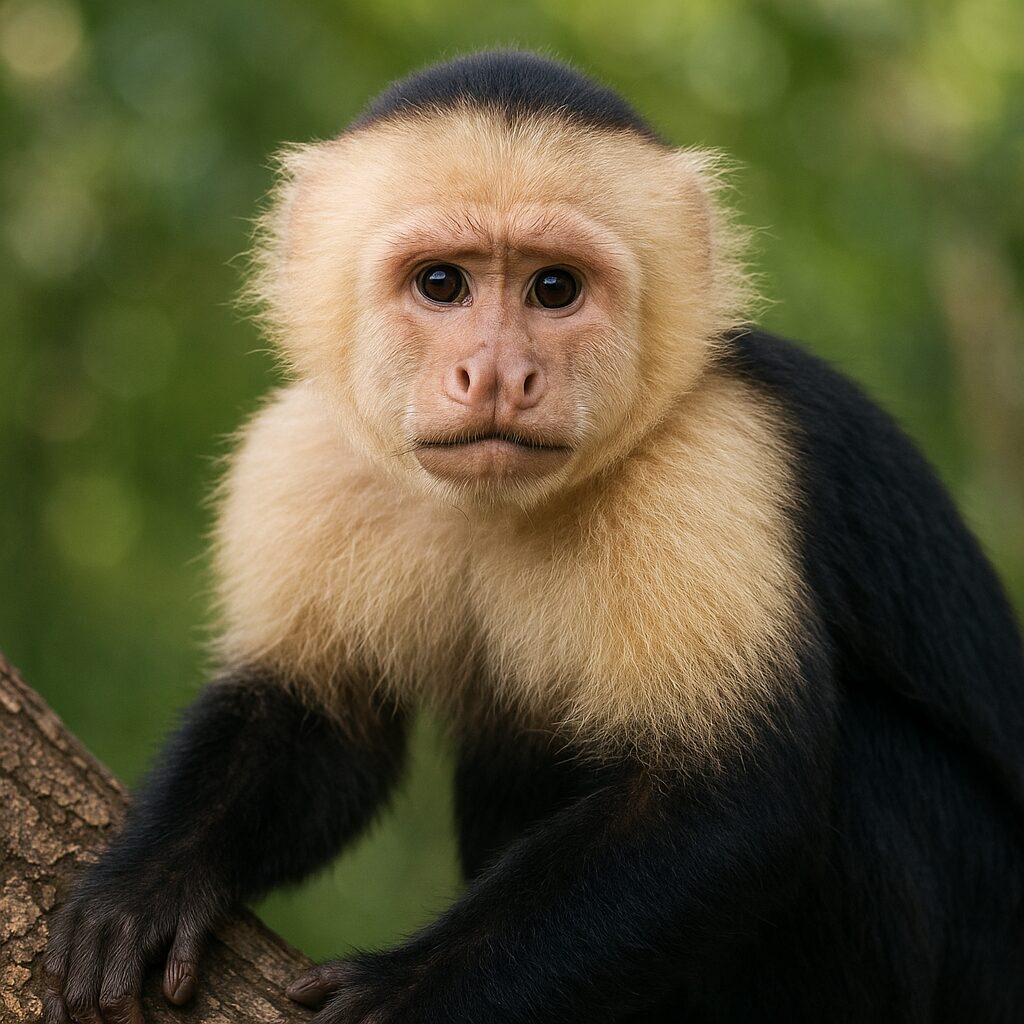 Kapucynka białogłowa – Cebus capucinus