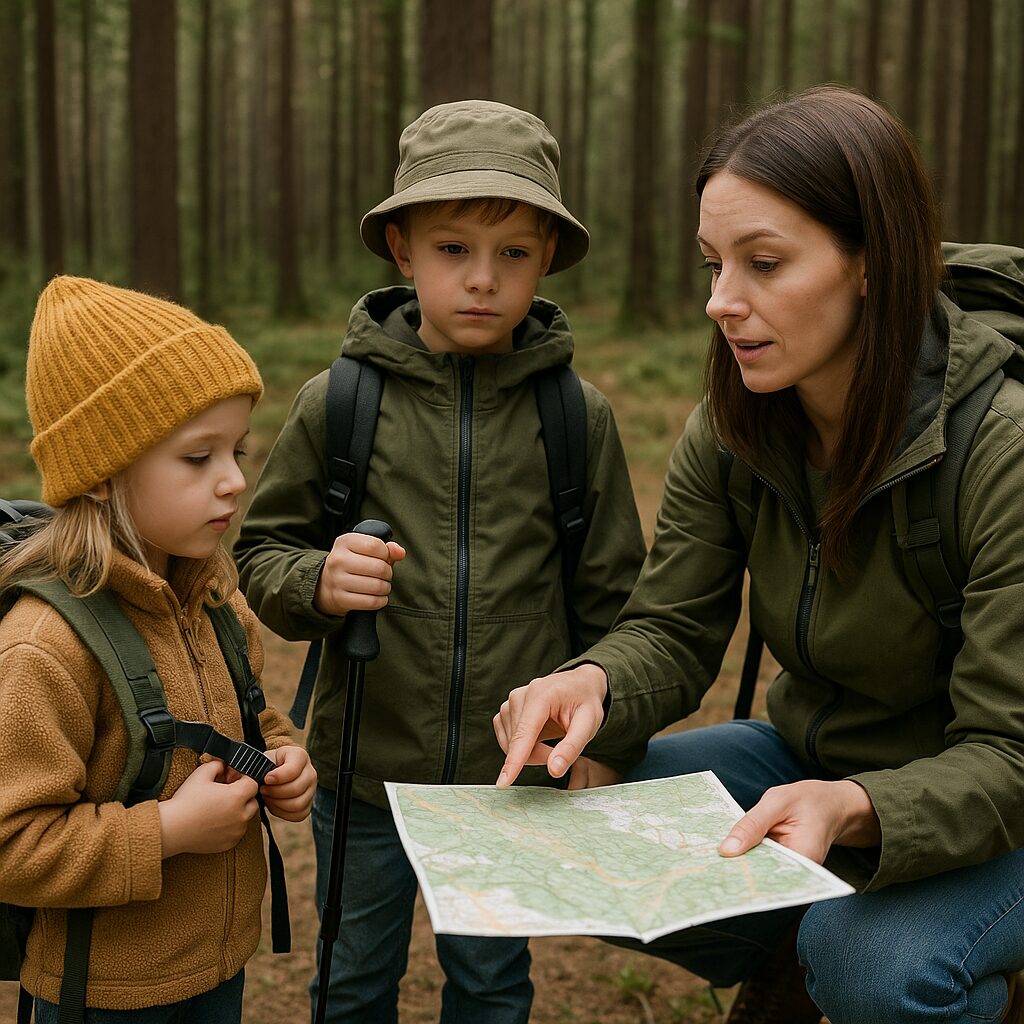 Jak przygotować dzieci do bezpiecznej wyprawy do lasu.