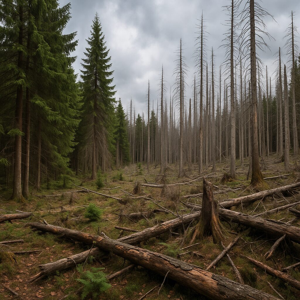 Kiedy las „choruje” – jak rozpoznać symptomy degradacji środowiska.