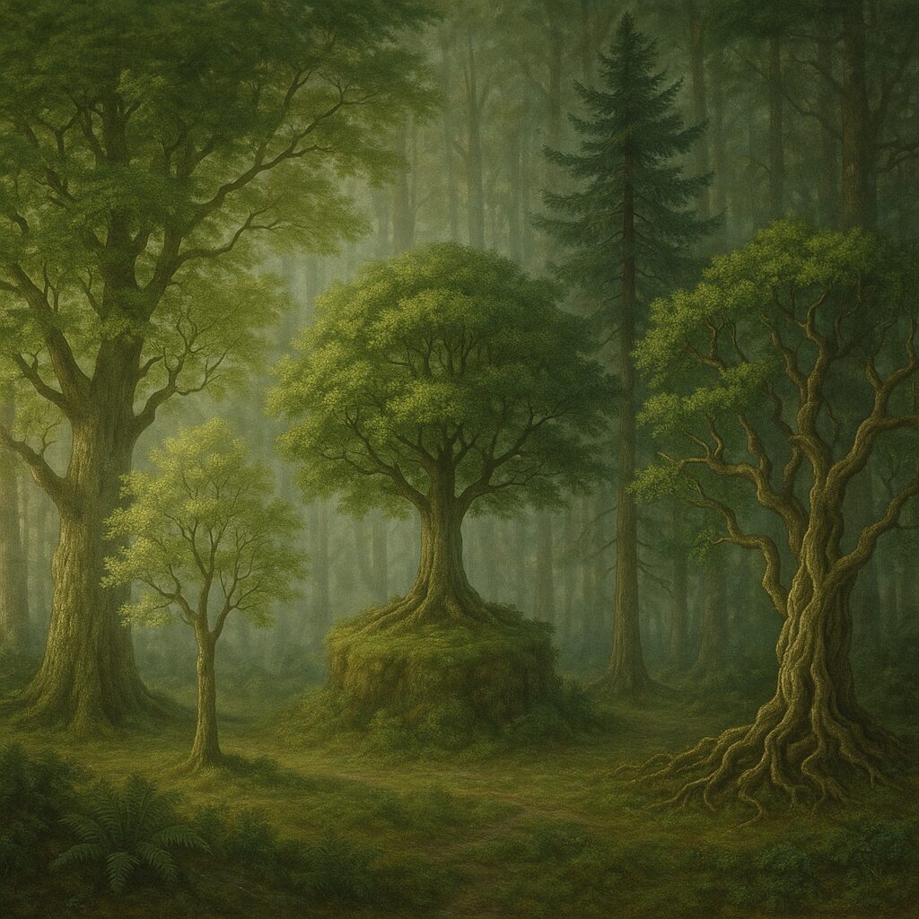 Las w mitologii i religii – symbolika drzew w kulturach świata.