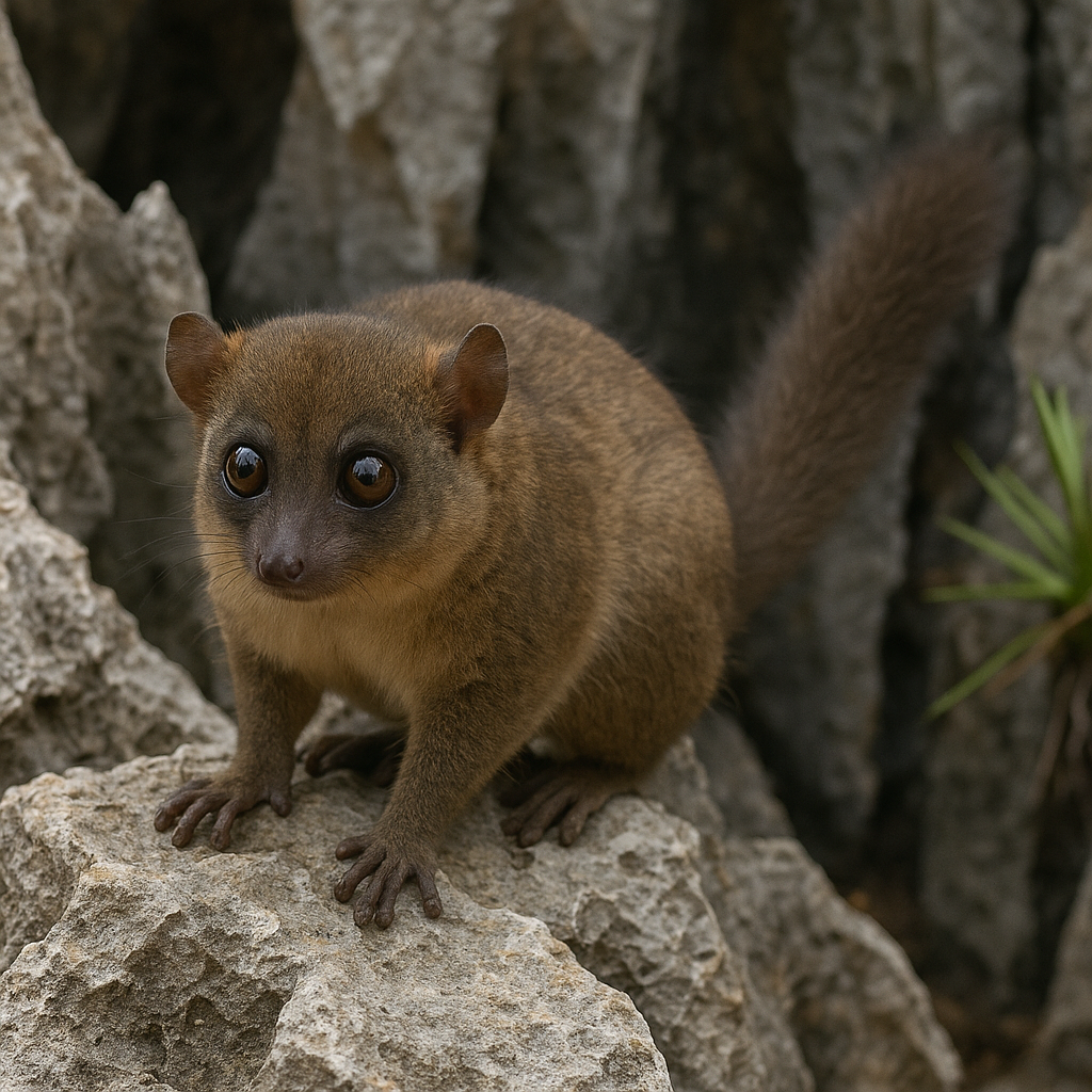 Skalniak szczotkoogonowy – Cheirógaleus major