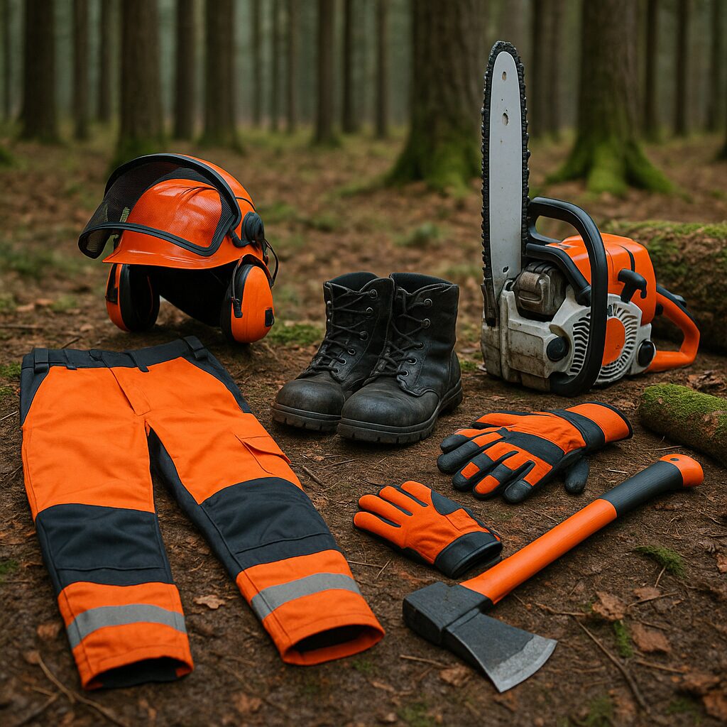 Jak przygotować się do pracy w lesie – odzież, narzędzia, bezpieczeństwo.