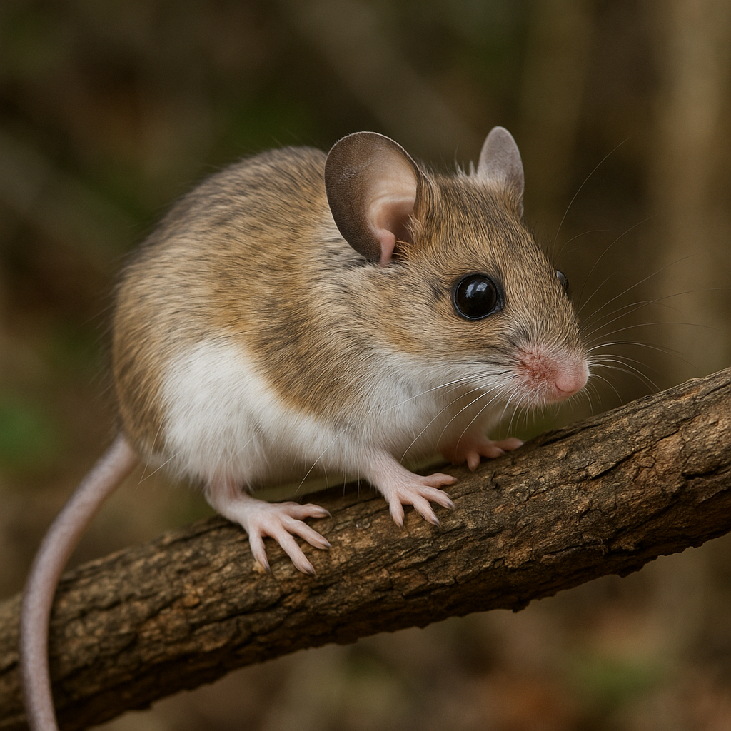 Mysz drzewna biała – Peromyscus leucopus