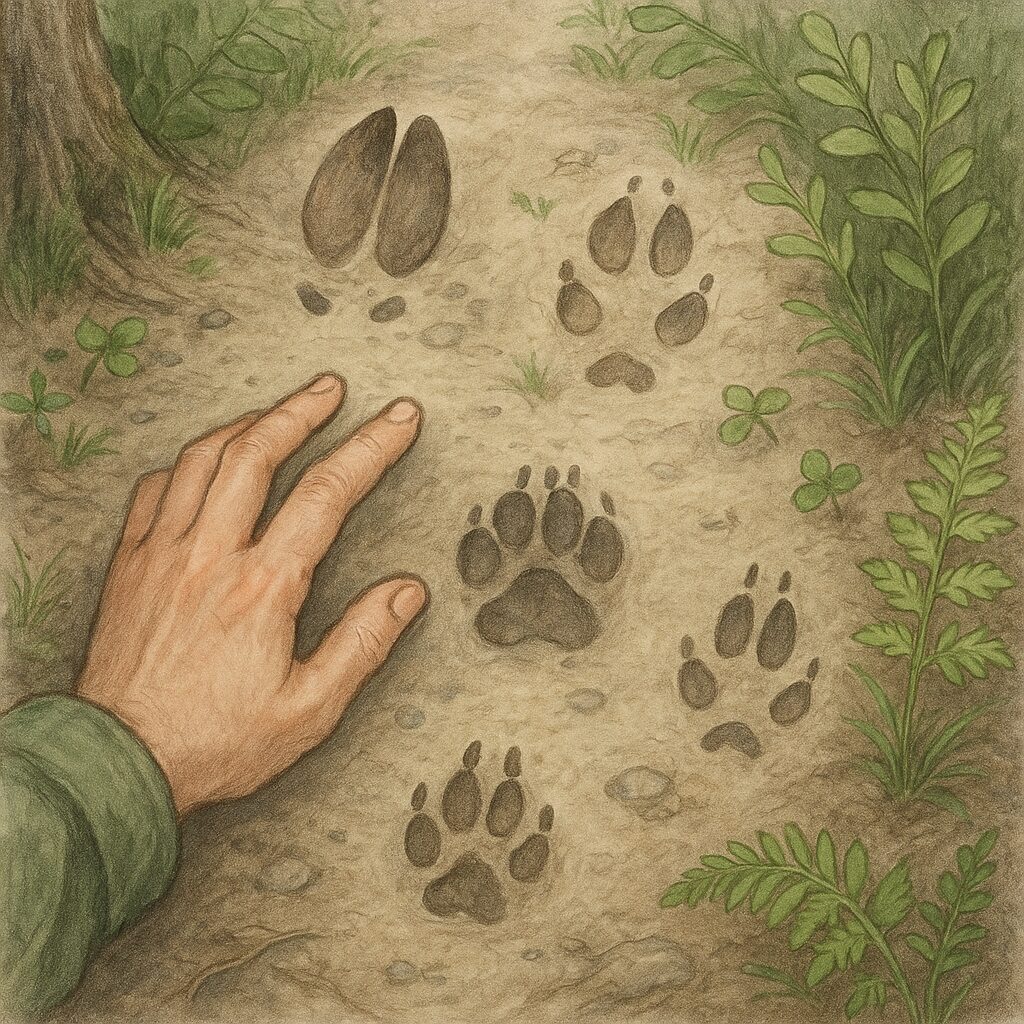 Jak rozpoznawać tropy zwierząt w lesie – praktyczny poradnik.