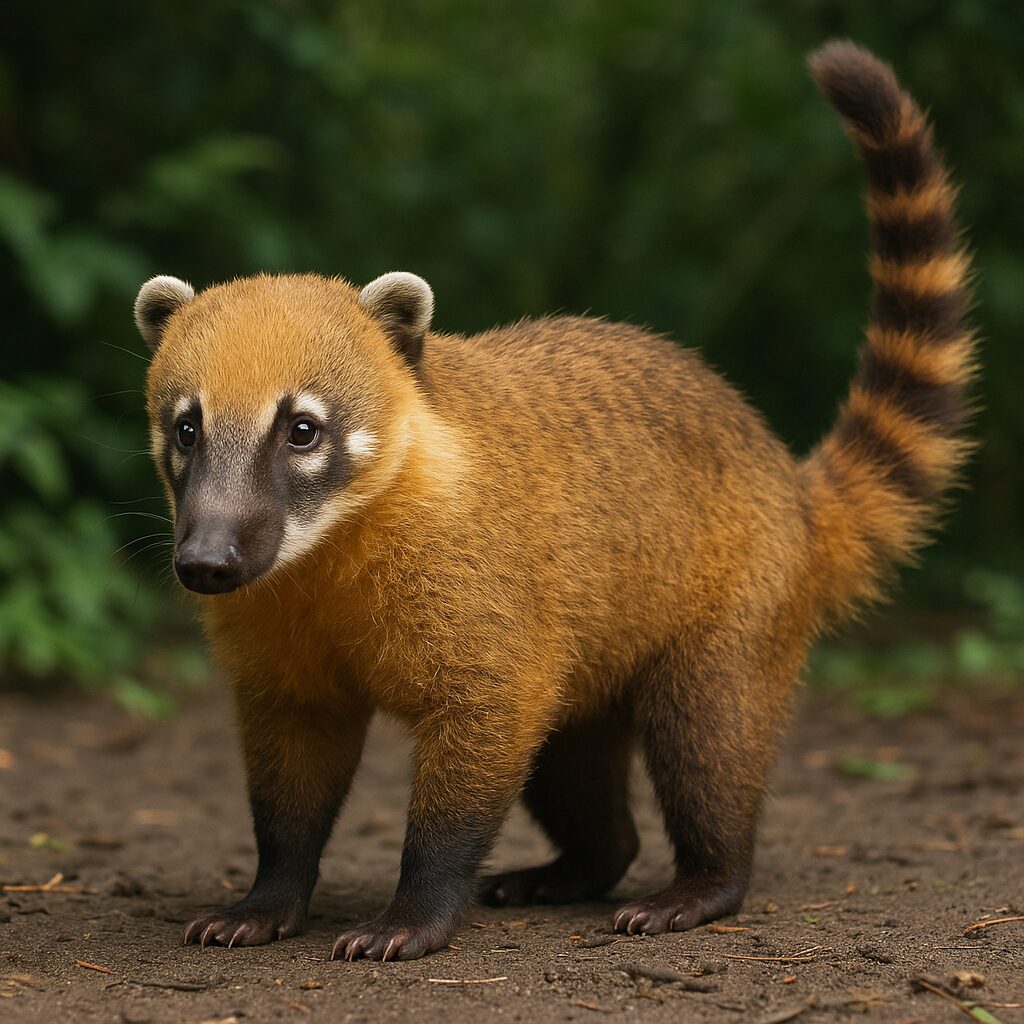 Koati rudy – Nasua nasua