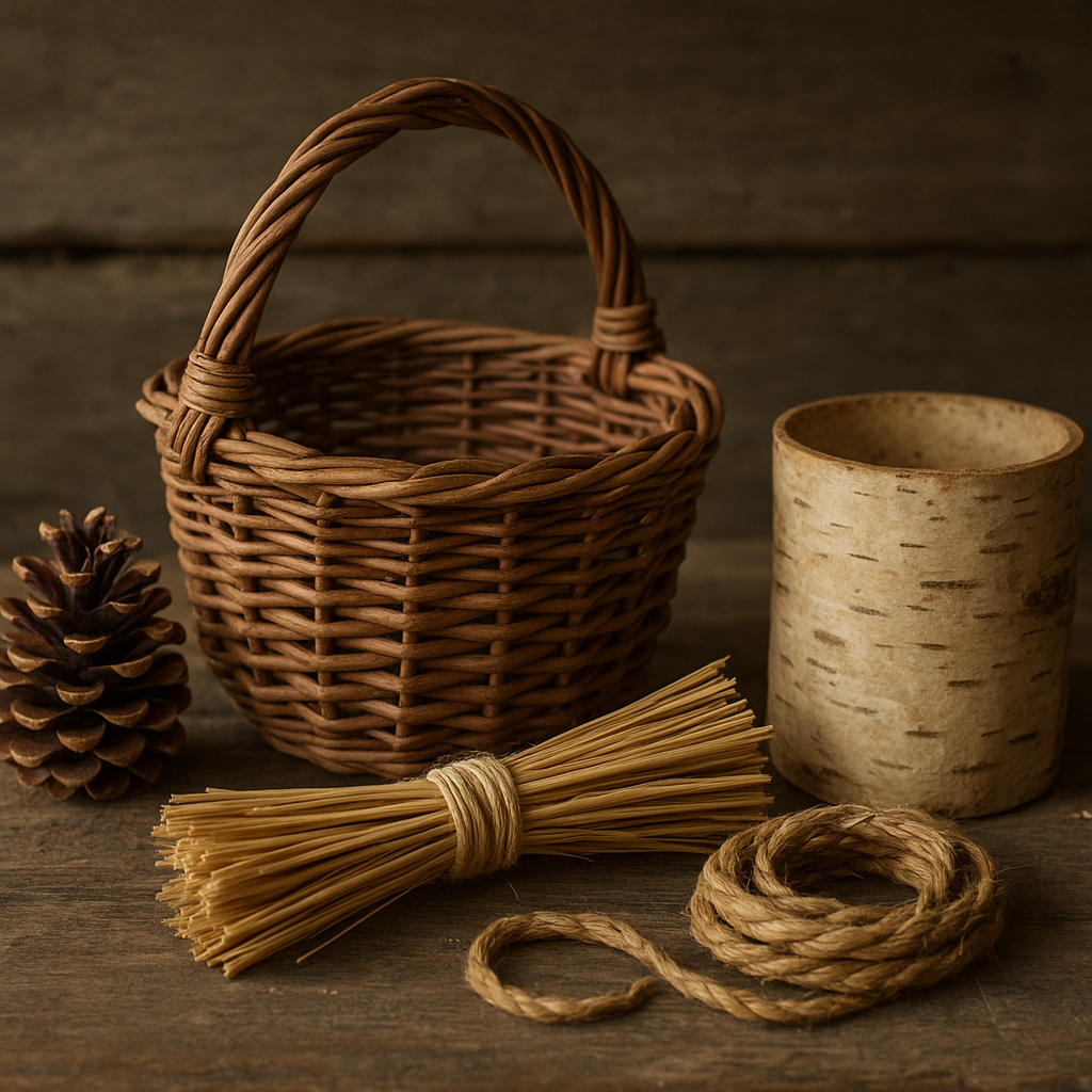 Rękodzieło z darów lasu – naturalne materiały i tradycyjne techniki