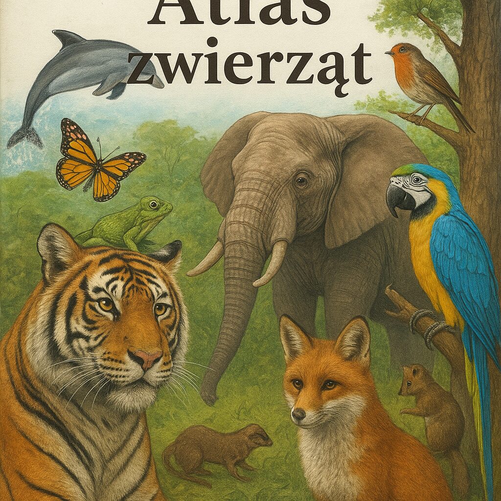 Atlas zwierząt dla dzieci i dorosłych – edukacja oparta na faktach