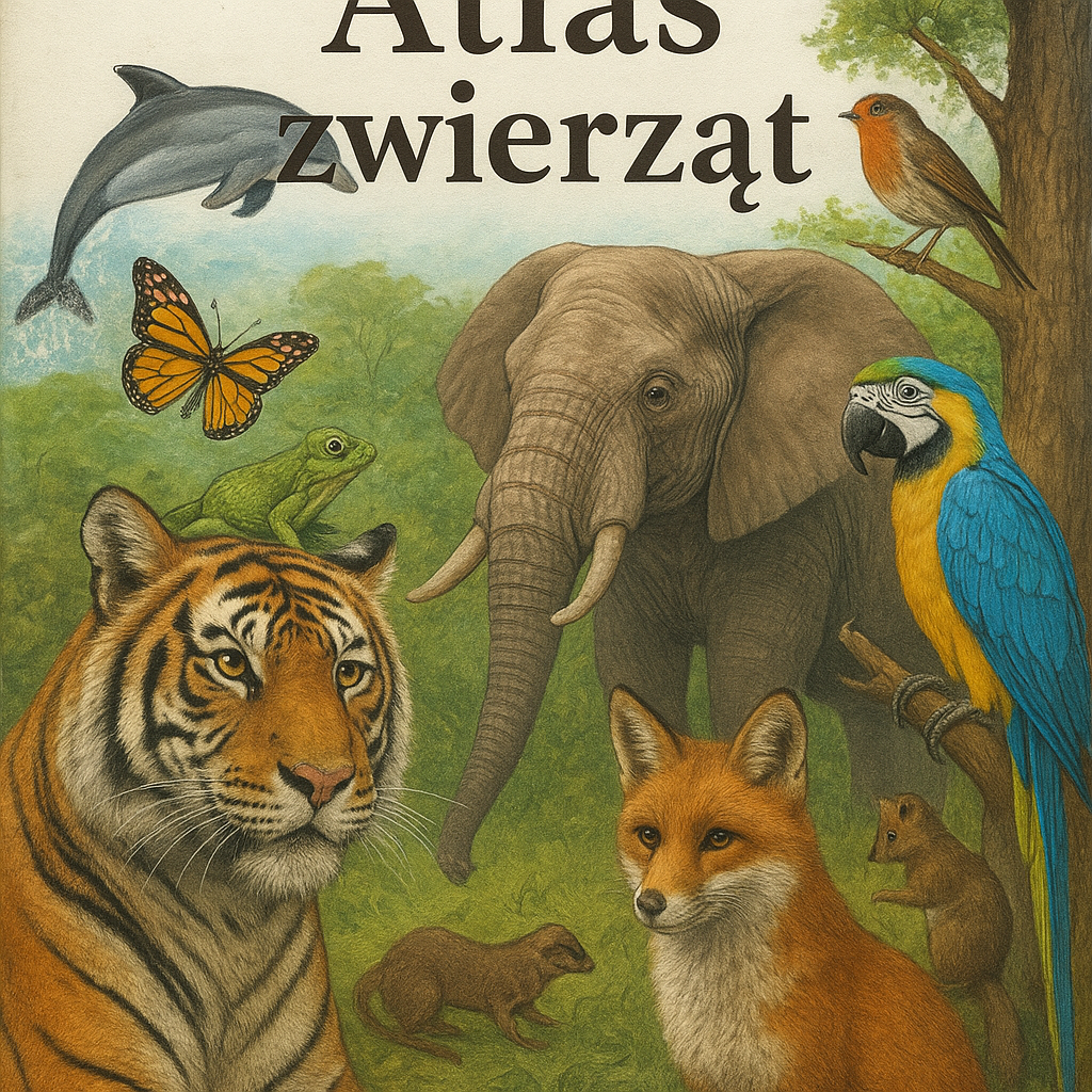 Atlas zwierząt dla dzieci i dorosłych – edukacja oparta na faktach