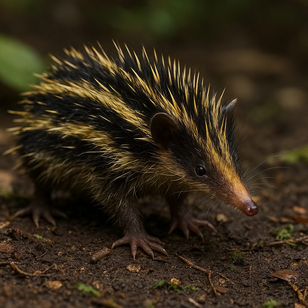 Tenrek pręgowany – Hemicentetes semispinosus