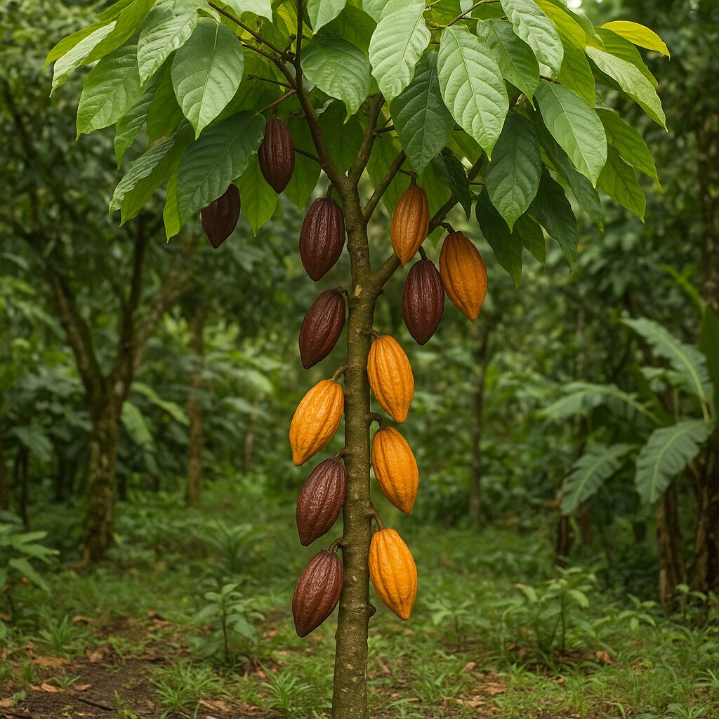 Drzewo kakaowe – Theobroma cacao