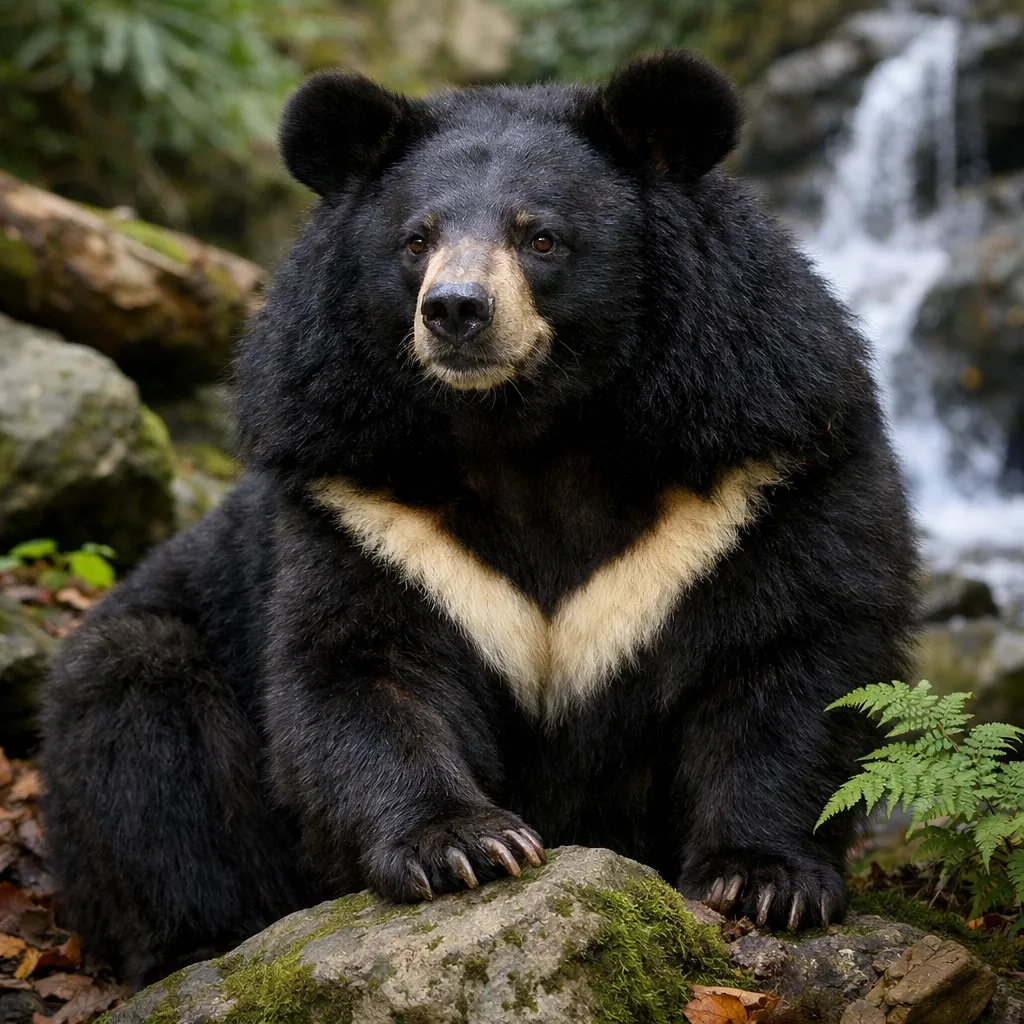 Niedźwiedź himalajski – Ursus thibetanus