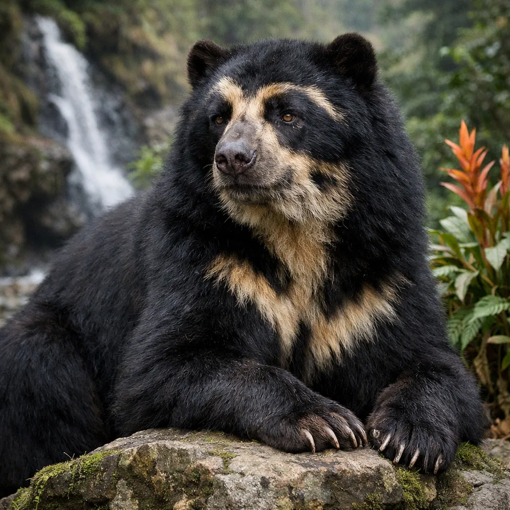 Niedźwiedź andyjski – Tremarctos ornatus