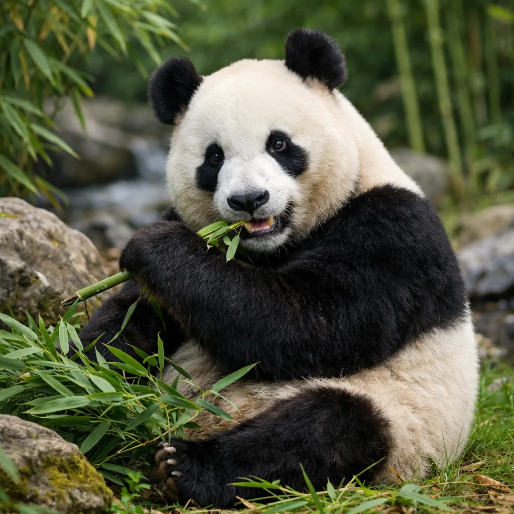 Panda wielka – Ailuropoda melanoleuca