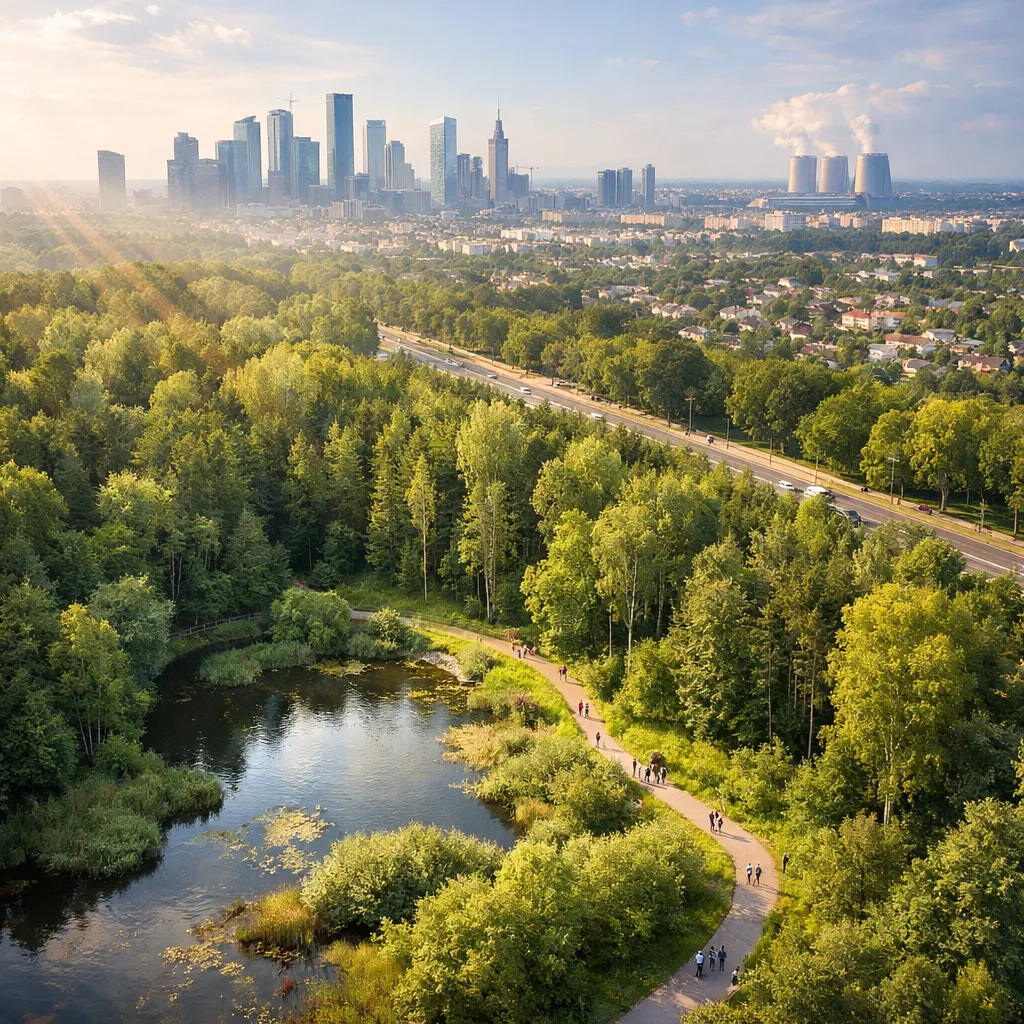 Lasy i ich wpływ na mikroklimat miast – zielone pasy ochronne.
