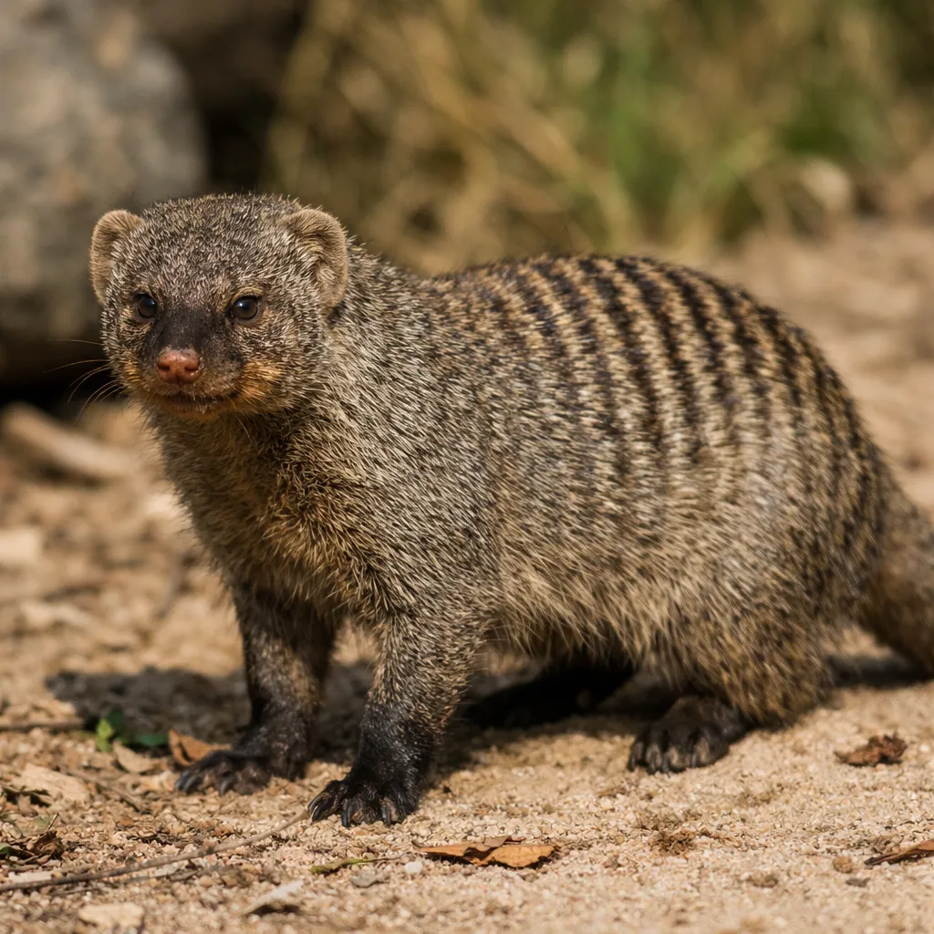 Mungos zebrany – Mungos mungo