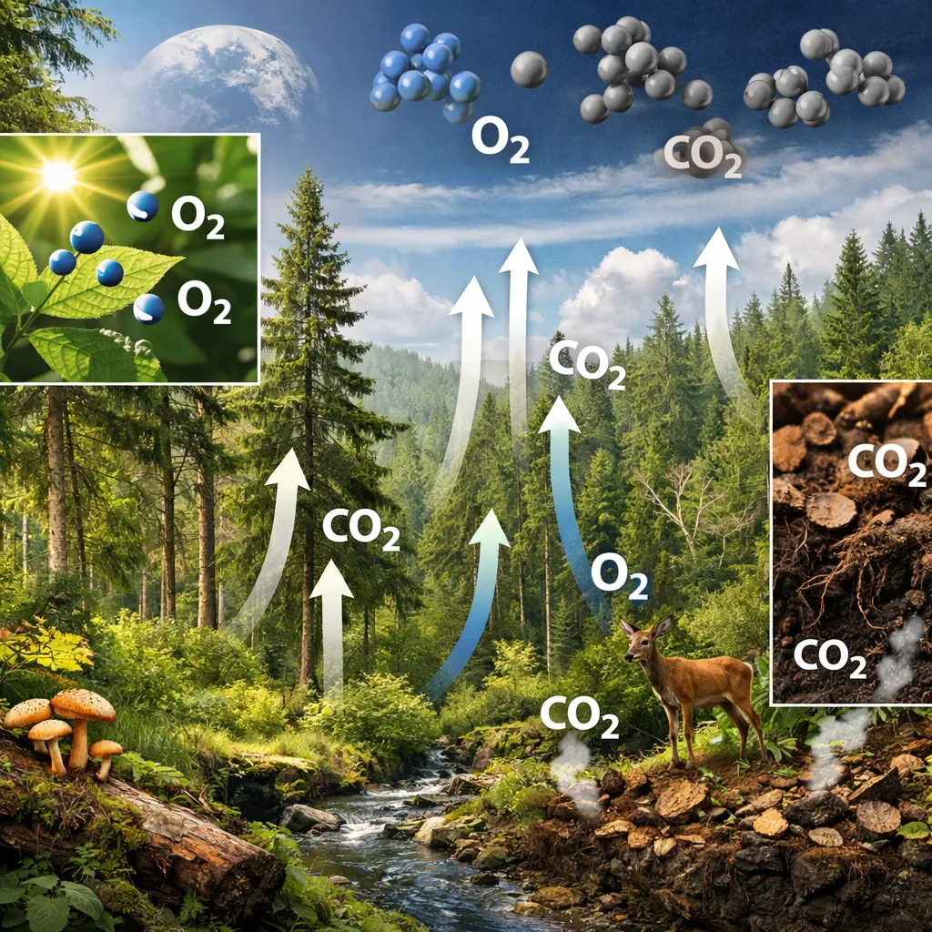 Lasy a produkcja tlenu – jak to naprawdę działa.