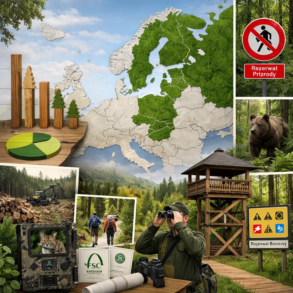 Lasy w Europie – które kraje mają ich najwięcej i jak je chronią.