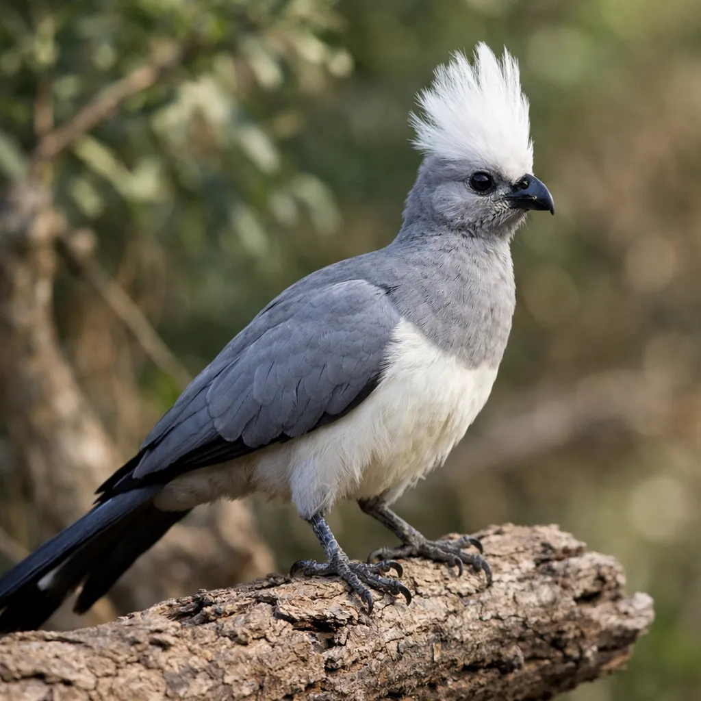 Turak białoczuby – Corythaixoides leucogaster