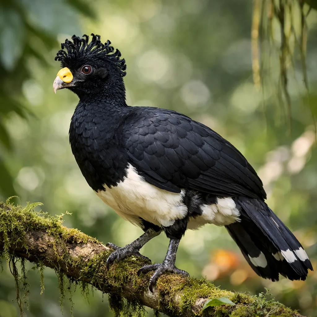 Czubacz dwuczuby – Crax alector