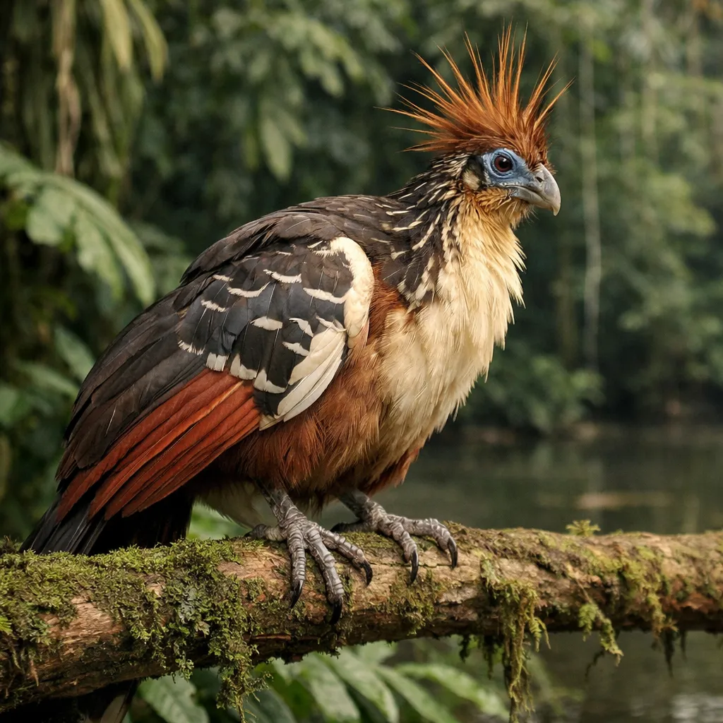 Hoacyn – Opisthocomus hoazin