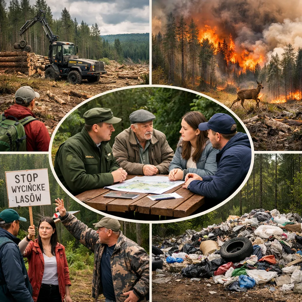 Najczęstsze konflikty wokół lasów i jak je rozwiązywać dialogiem.