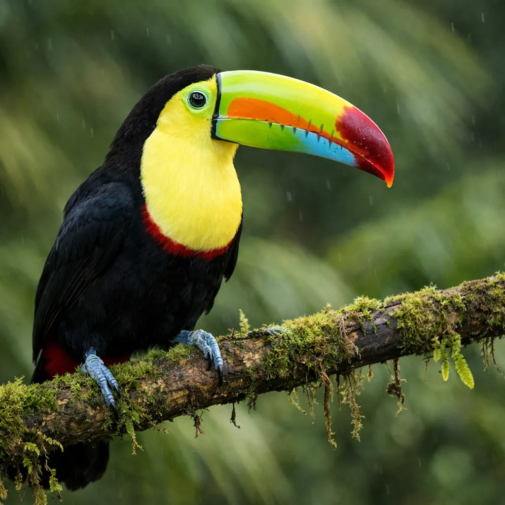 Tukan tęczodzioby – Ramphastos sulfuratus