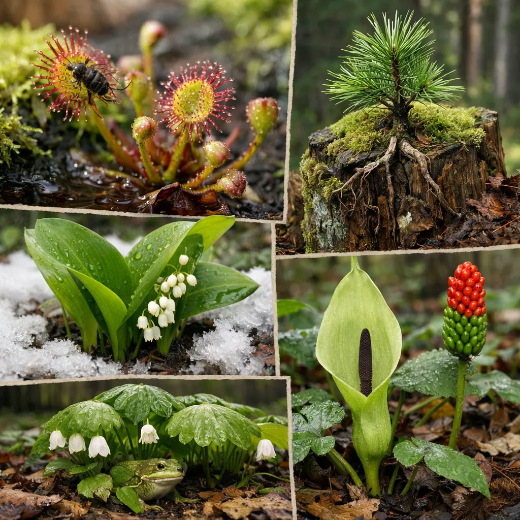 Idioadaptacje roślin leśnych