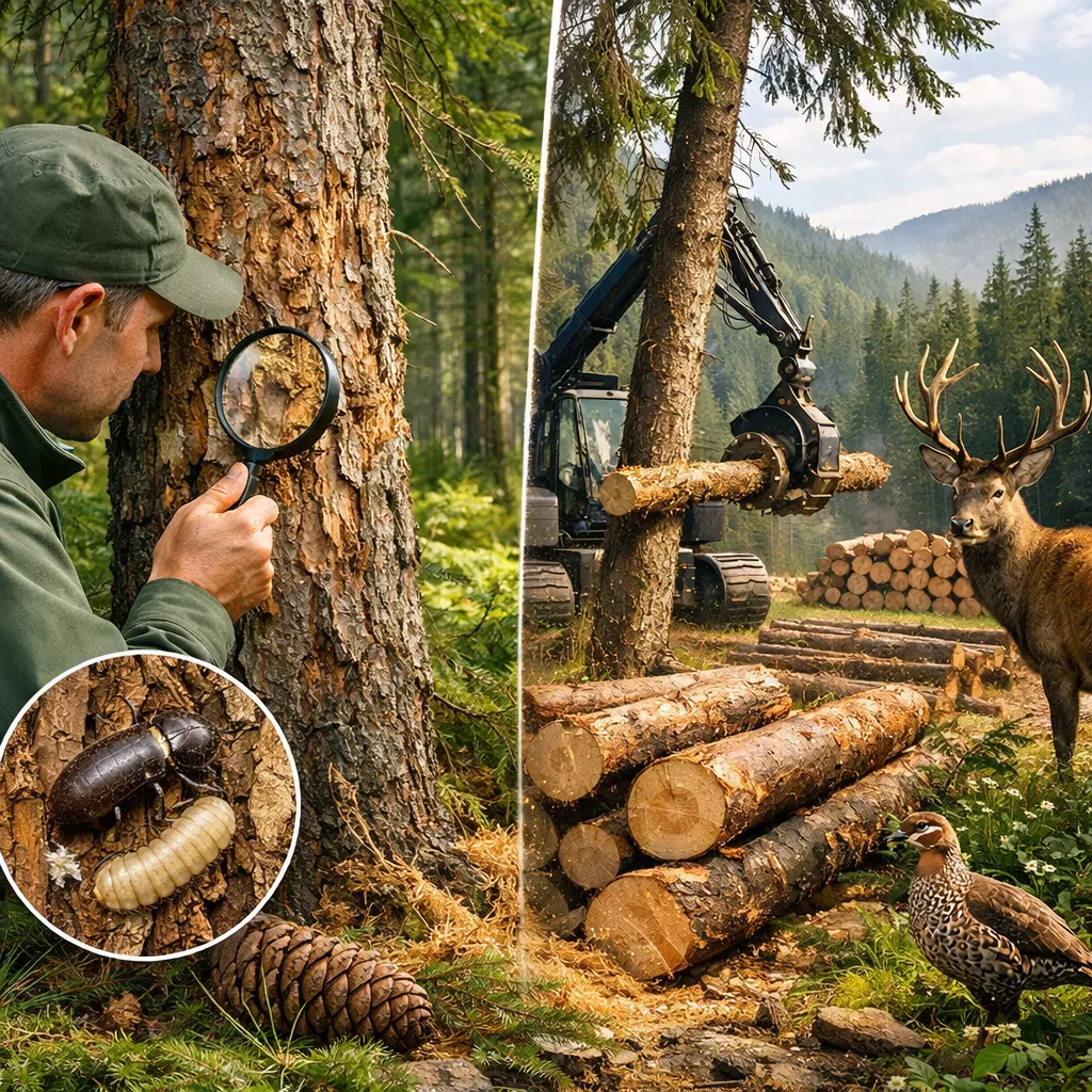 Ochrona przed kornikiem – jak równoważyć potrzeby przyrody i gospodarki.