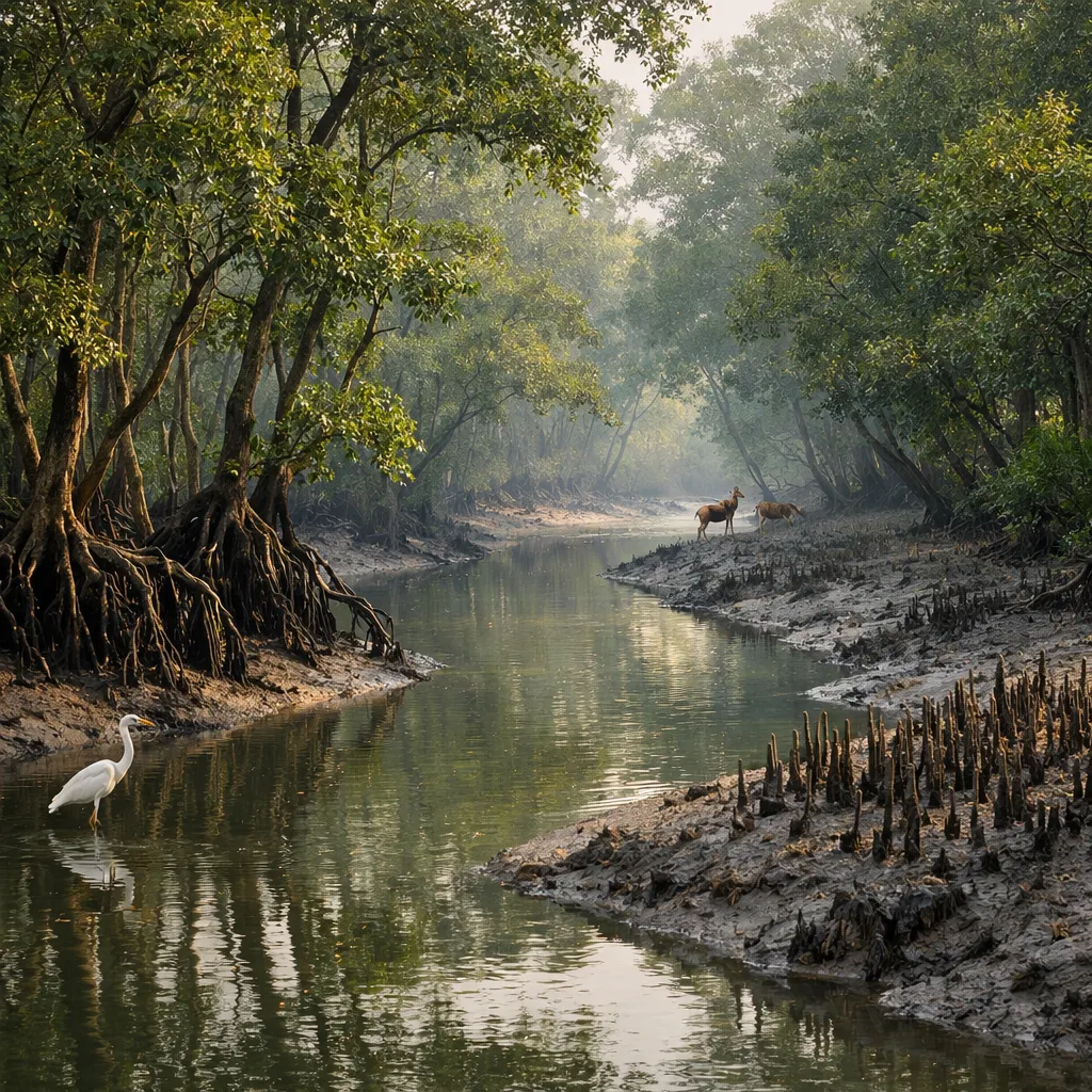 Sundarbans Mangrove – Indie