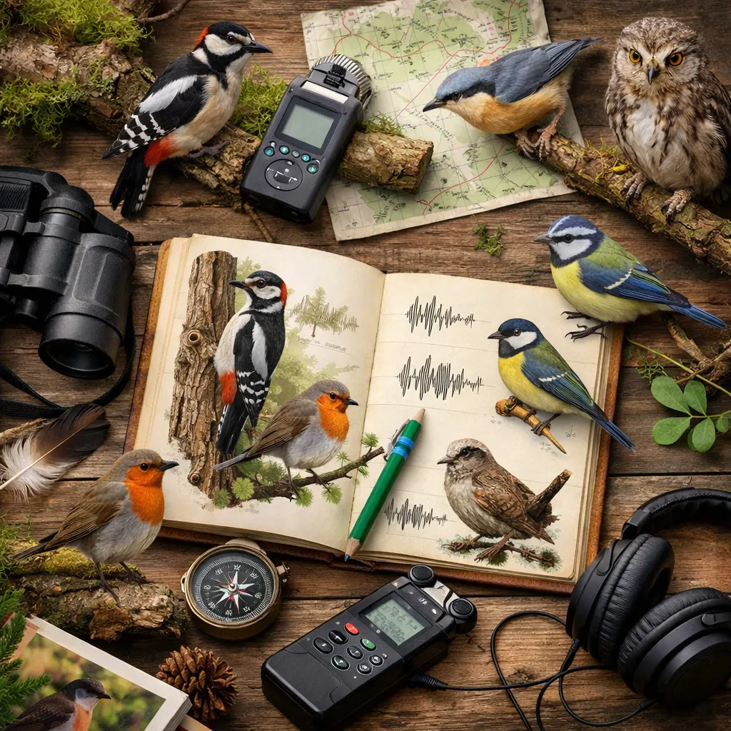 Ptaki lasu – jak je obserwować i rozpoznawać po głosach.