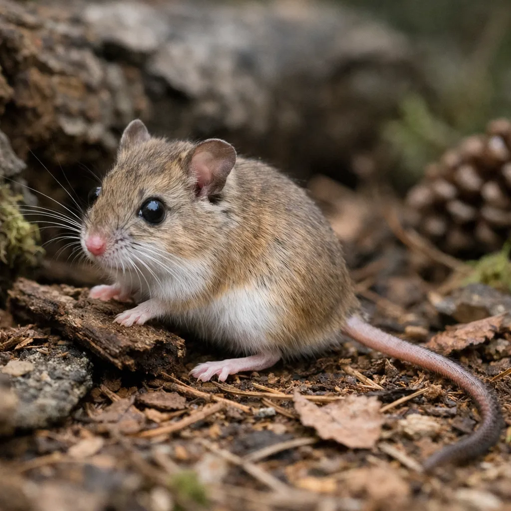 Myszarka leśna – Perognathus longimembris
