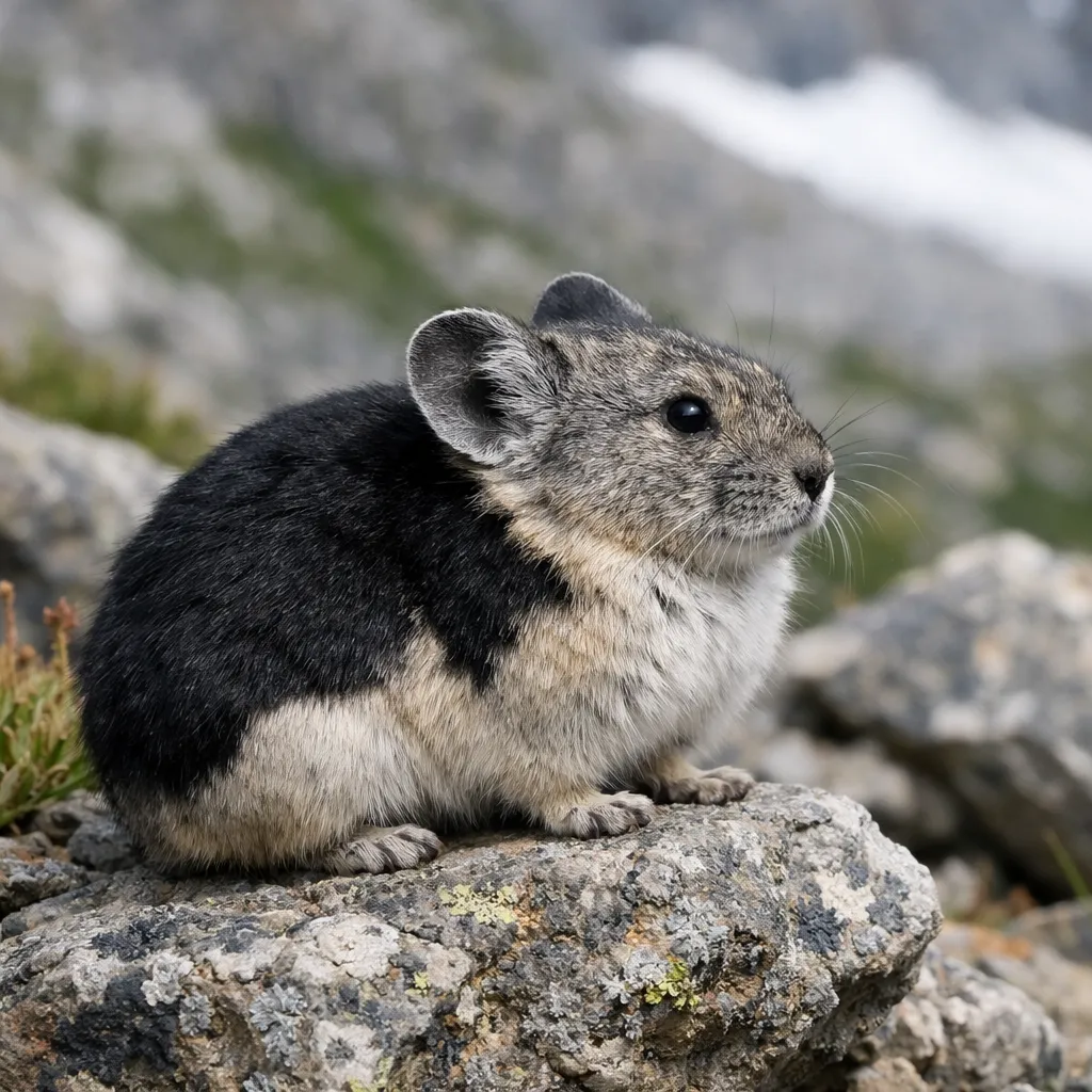 Pika czarnogrzbiety – Ochotona princeps