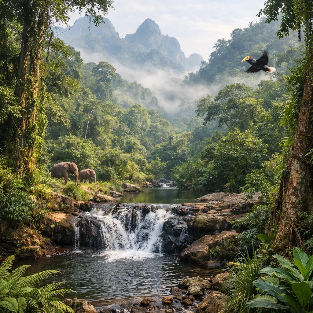 Phou Khao Khouay Forest – Laos