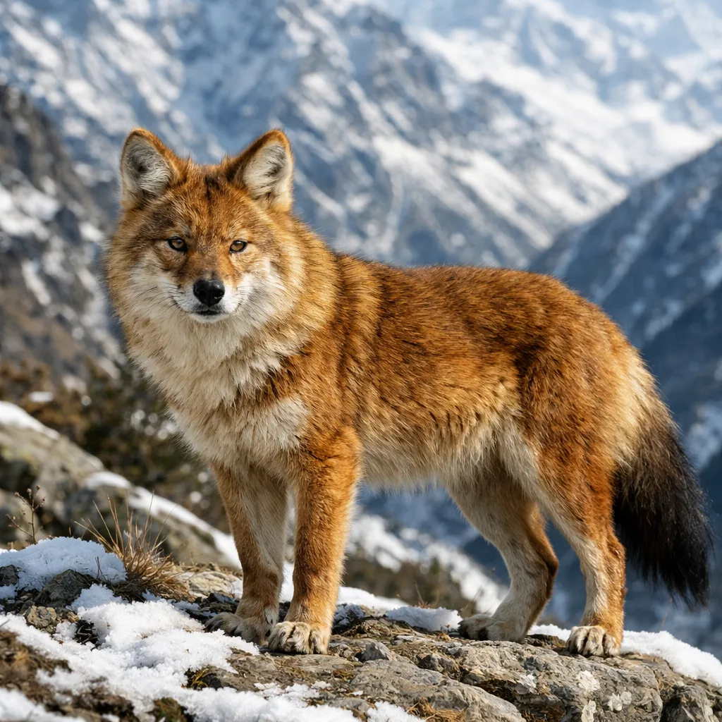Dhole himalajski – Cuon alpinus laniger