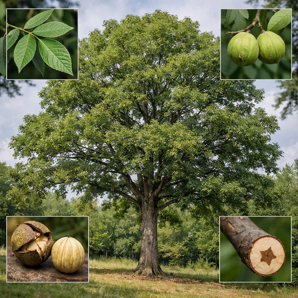 Orzech biały – Carya tomentosa