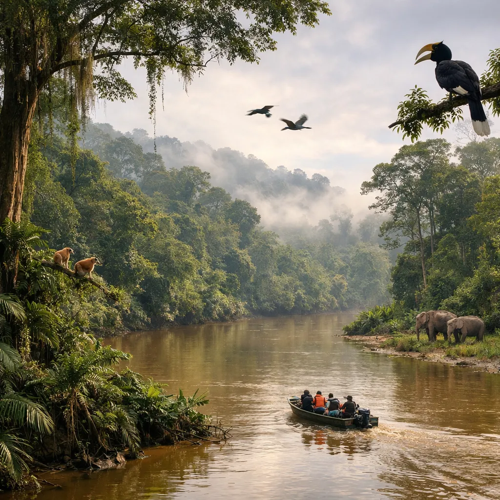 Kinabatangan Rainforest – Malezja