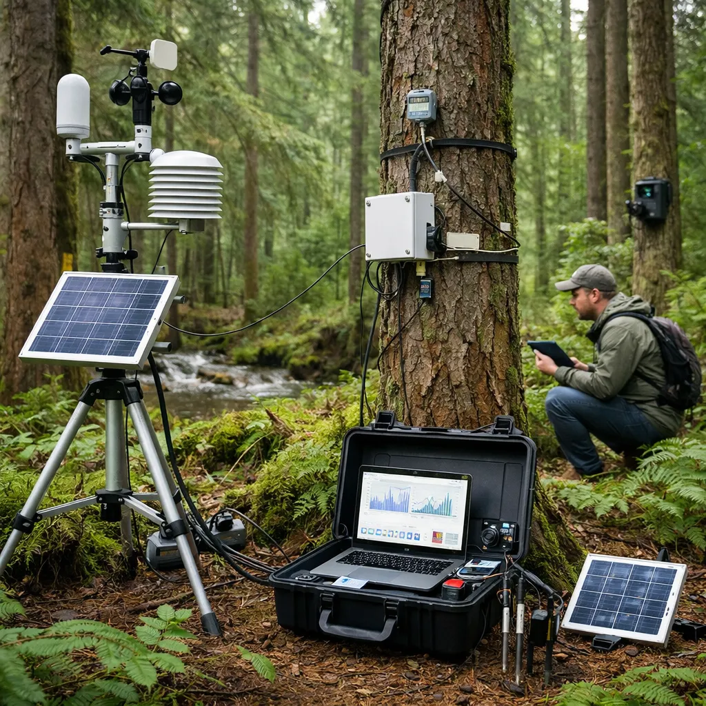 Monitoring klimatu w lasach