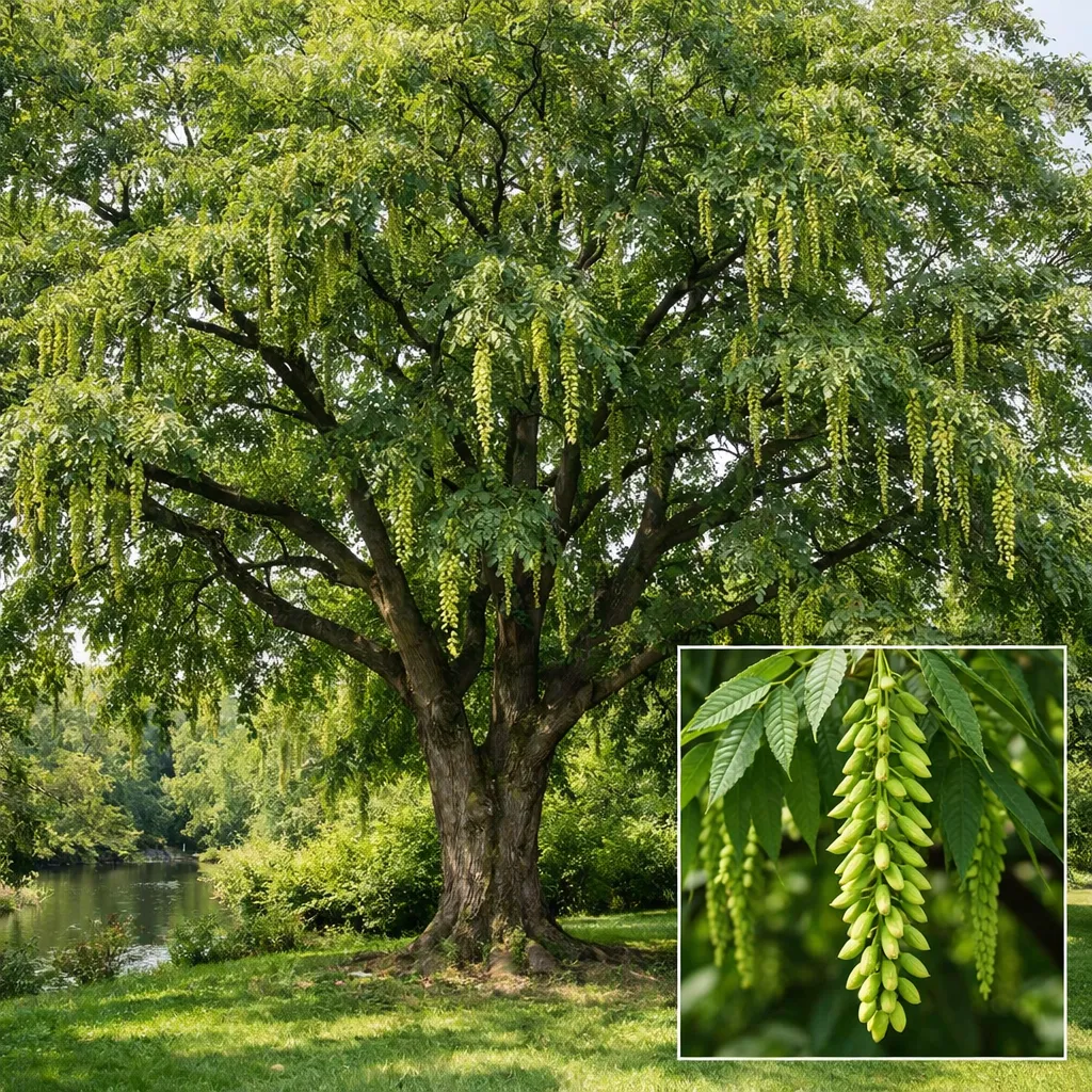 Orzech skrzydlaty – Pterocarya fraxinifolia