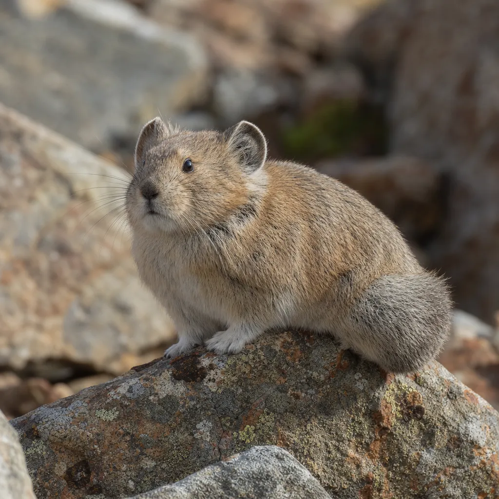 Pika gruboogonowy – Ochotona dauurica
