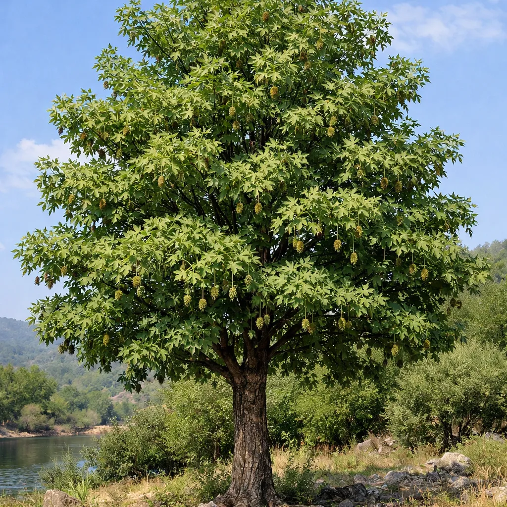 Ambrowiec orientalny – Liquidambar orientalis