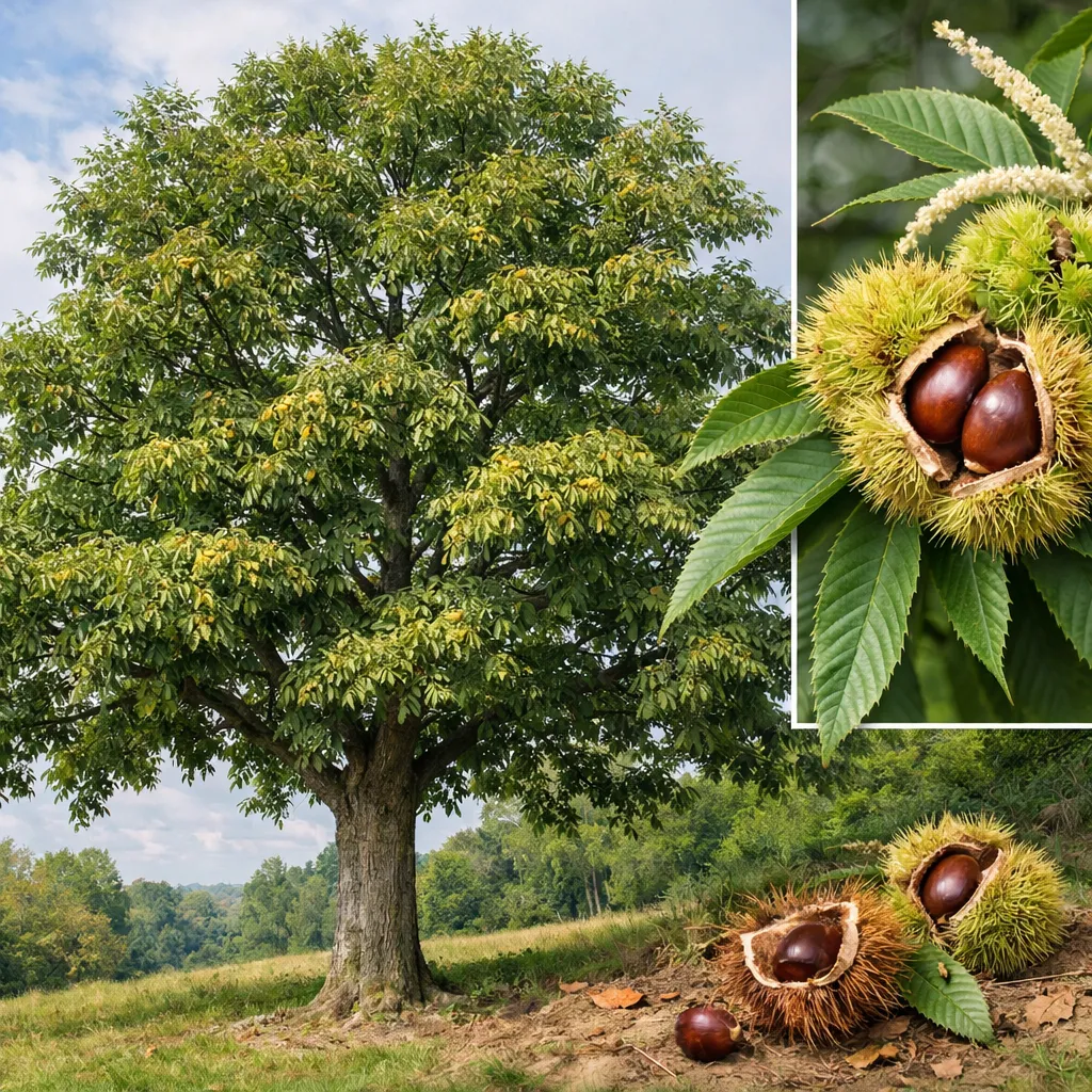 Kasztan amerykański – Castanea dentata