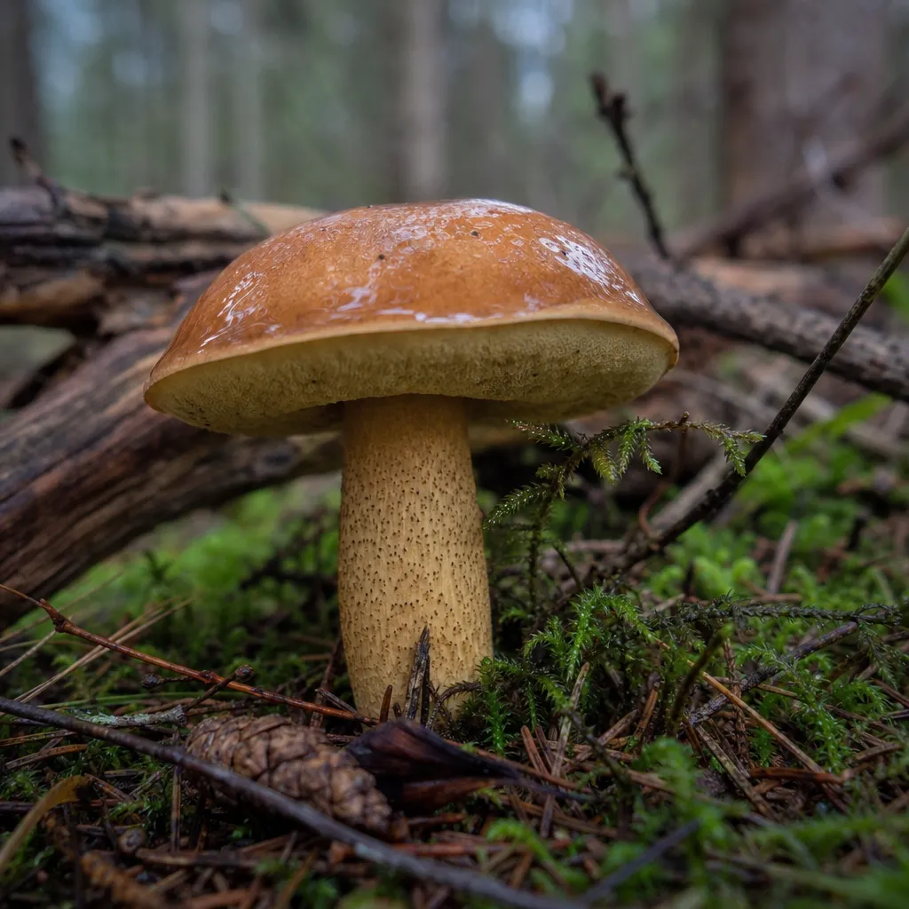 Maślak ziarnisty – Suillus granulatus