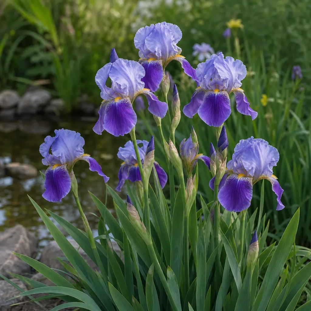 Irys bródkowy – Iris germanica